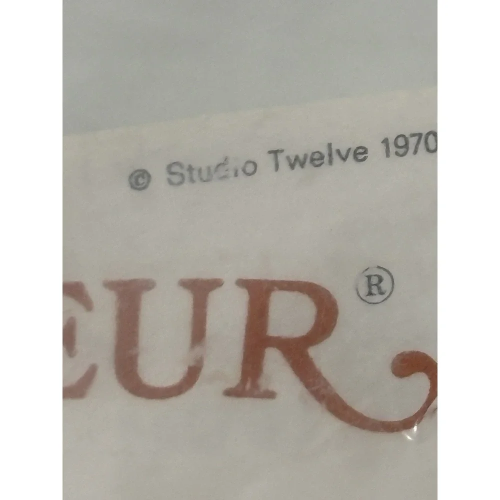 Studio Twelve 1970 knitting